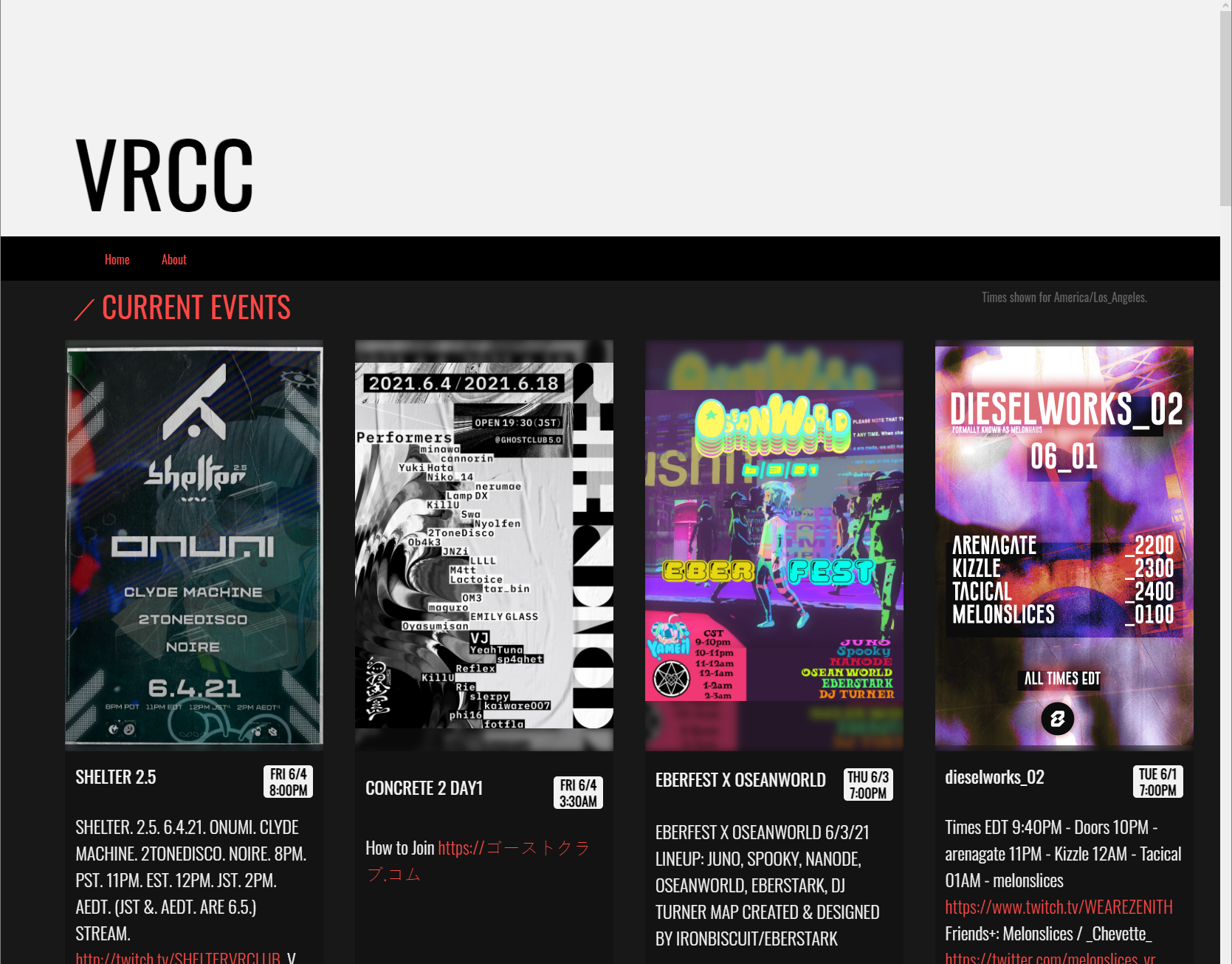 The Launch of VRCC: Your home for virtual reality music events